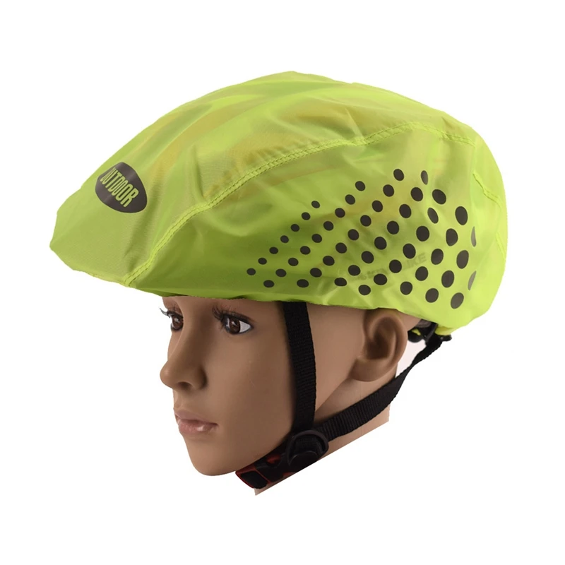 Светоотражающий чехол для велосипедного шлема, высокая видимость, водонепроницаемый велосипедный шлем, дождевик, Mtb дорожный велосипедный шлем