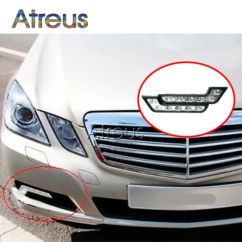 Atreus Автомобильный светодиодный Габаритные огни для Mercedes W203 W211 W204 W210 Porsche Cayenne 911 BMW