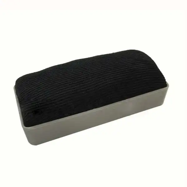 Rectangular Velor Eraser Easy to Clean for Black Chalk Board, Grayin