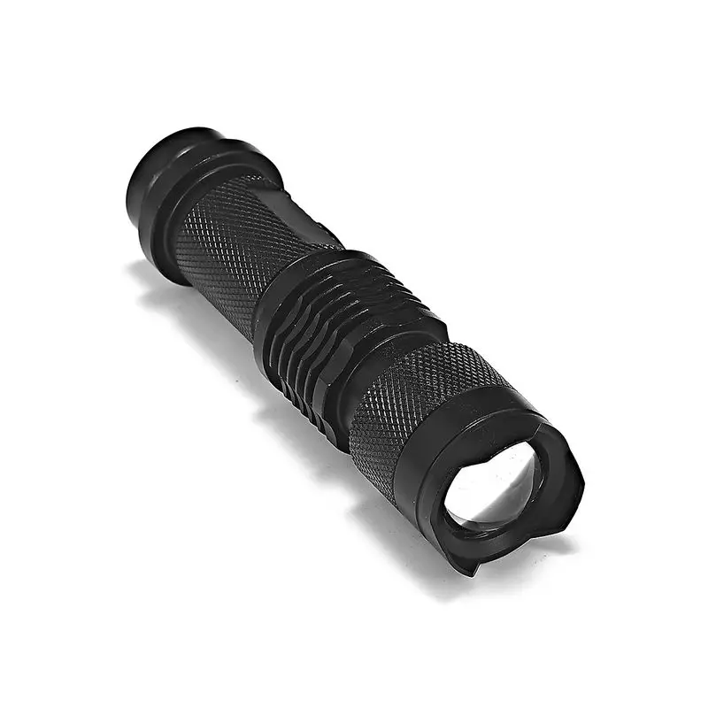 

Mini LED Flashlight CREE Q5 LED Torch AA 14500 Battery Zommable Camp Tactical Flashlight Light Lamp Lantern