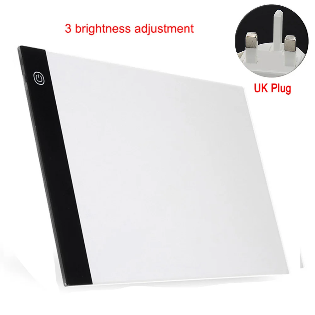 Цена Художник тонкий A4 светодиодный художественный трафарет световая панель бокс отслеживание чертежный стол позволяющая переводить картинки ...