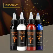 4 цвета 30 мл/бутылка чернил для татуировки Постоянный тело искусств Краски Микро Пигмент брови, подводка, губы для тату бодиарта Красота инструменты