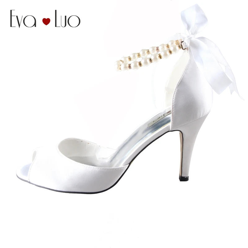 white dress sandals wedding