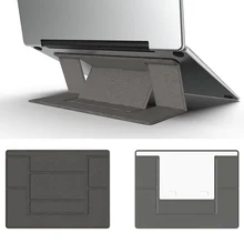 Невидимая подставка для ноутбука клейкая подставка складной регулируемый кронштейн портативный держатель для планшета для iPad MacBook lenovo samsung Ноутбуки
