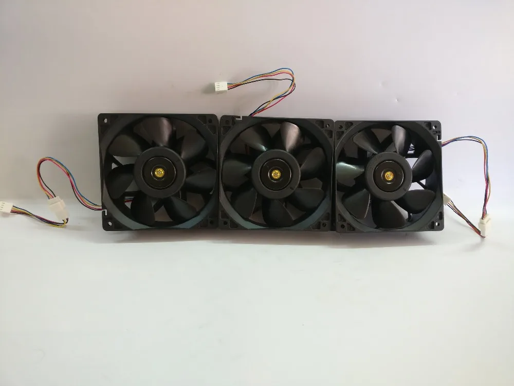 6000 об/мин вентилятор охлаждения для Bitmain Antminer S9 S9i S9j L3+ L3++ D3 X3 E3 Z9 мини DR3 T9 T9+ WhatsMiner M3 M3X