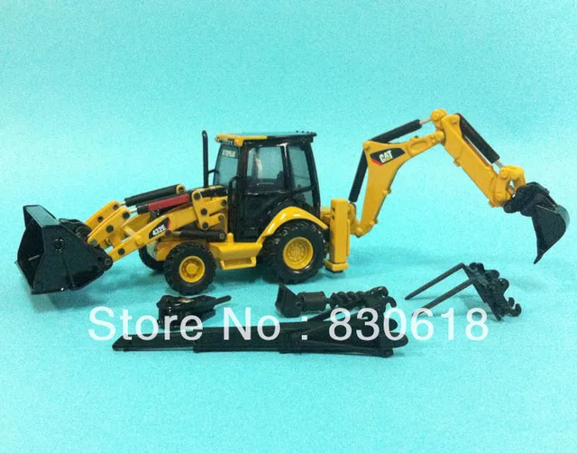 150 Norscot Caterpillar CAT 432E Side Shift Backhoe/Loader Die Cast