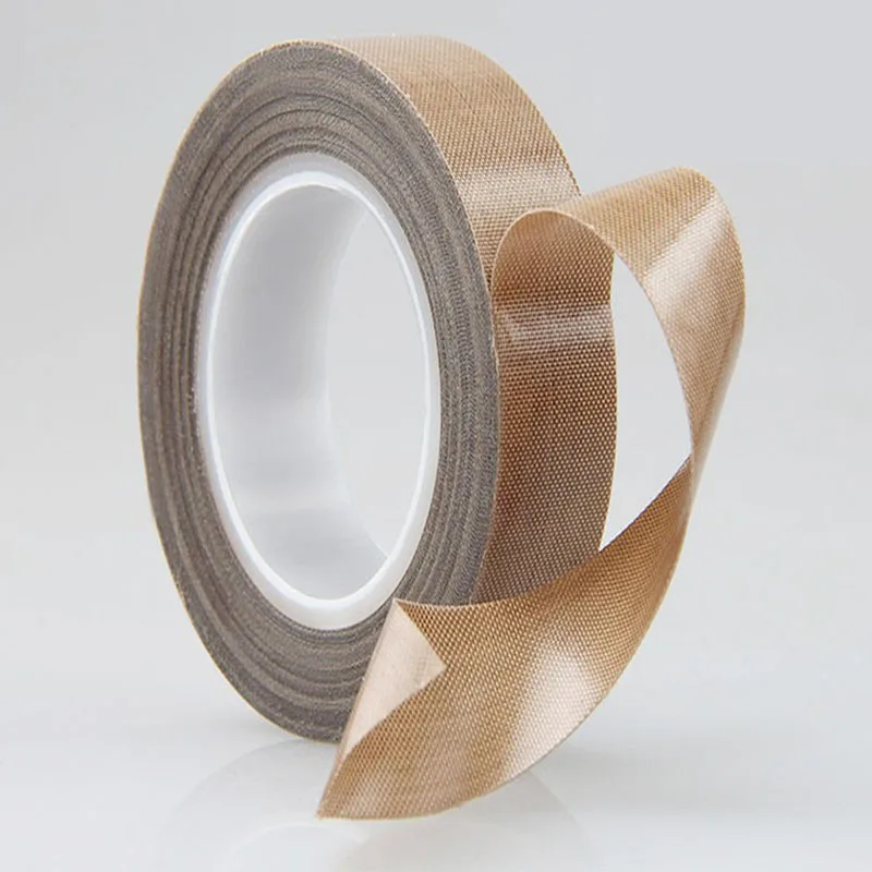 

10M/Roll Tape Teflon resistant high temperature adhesive cloth insulation 300 degree vacuum sealing machine teflon tape