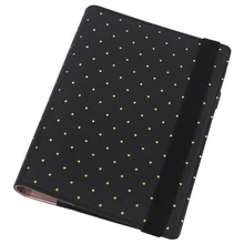 Faux Leather Filofax Organizer Polka Dot Gorgeous Loose Leaf Spiral Planner agenda notepad A5 A6 цена Faux Leather Filofax Organizer Polka Dot Gorgeous Loose Leaf Spiral Planner agenda notepad A5 A6 цены онлайн