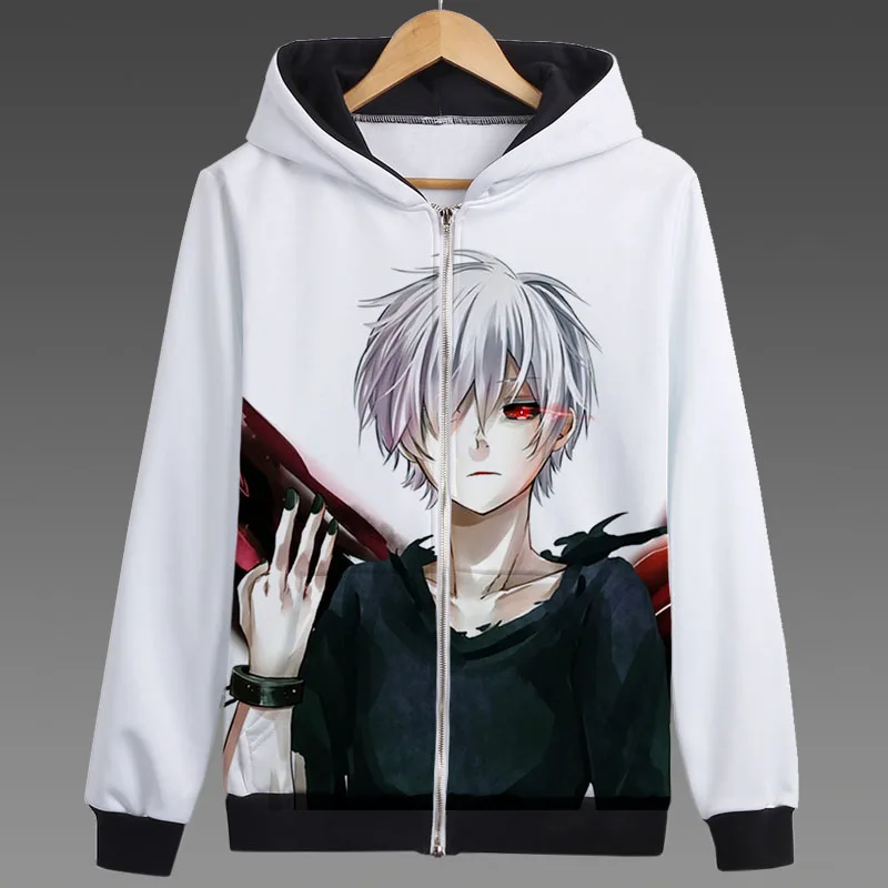 

Tokyo ghoul Hoodie Mask Face Anime Costume Coat Sweatshirt Men
