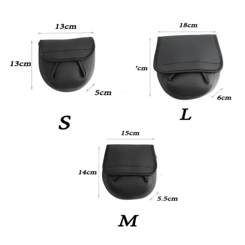 1 шт. Рыболовная Сумка спиннинговая катушка защитный чехол baitcasing Чехол держатель портативный рыболовные снасти аксессуары