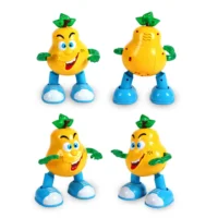 Желтая музыка груша танцы Интеллектуальный универсальный хобби Электрический свет цвет груши прохладный многофункциональный