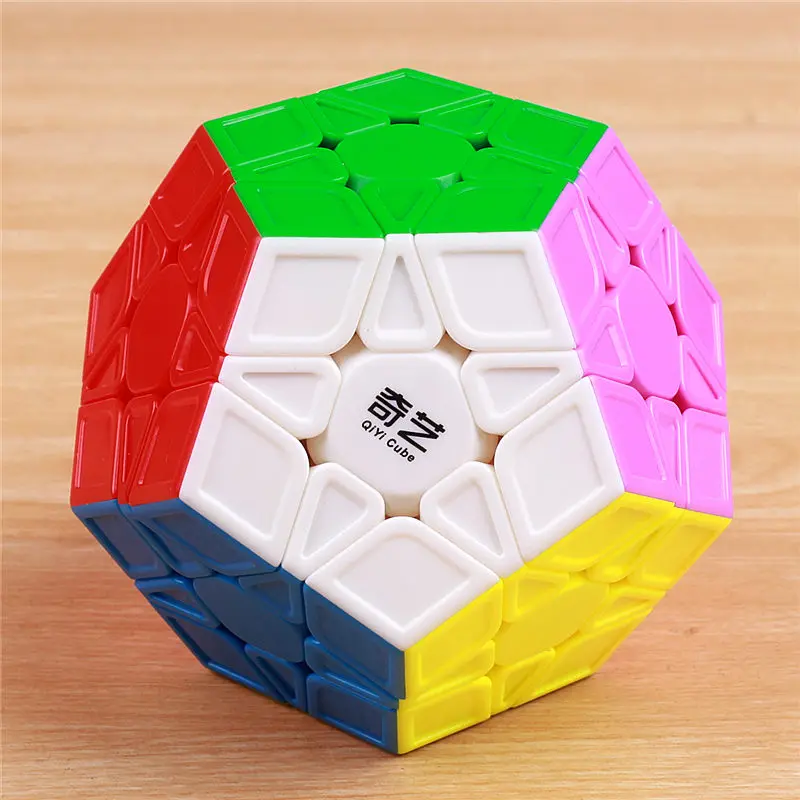 Shengshou и QIYI megaminxeds Magic Скорость Cube 12 стороны Cubo Magico Профессиональный головоломка обучения игрушка для детей