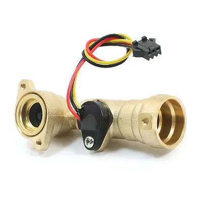 

SEN-HW21RA DC3-18V DC5V G1/2 Bayonet Type Install 1-30L/min Hall Effect Water Flow Sensor Switch Flowmeter