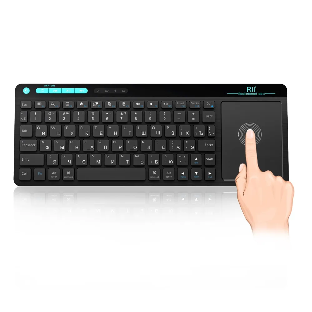 Prix pour Véritable Nouveau Rii K18 Grand Taille 2.4 GHz Sans Fil Multimédia Mini Clavier Touchpad, pour PC, Smart TV, HTPC IPTV, Android Boîte Prix pour Véritable Nouveau Rii K18 Grand Taille 2.4 GHz Sans Fil Multimédia Mini Clavier Touchpad, pour PC, Smart TV, HTPC IPTV, Android Boîte