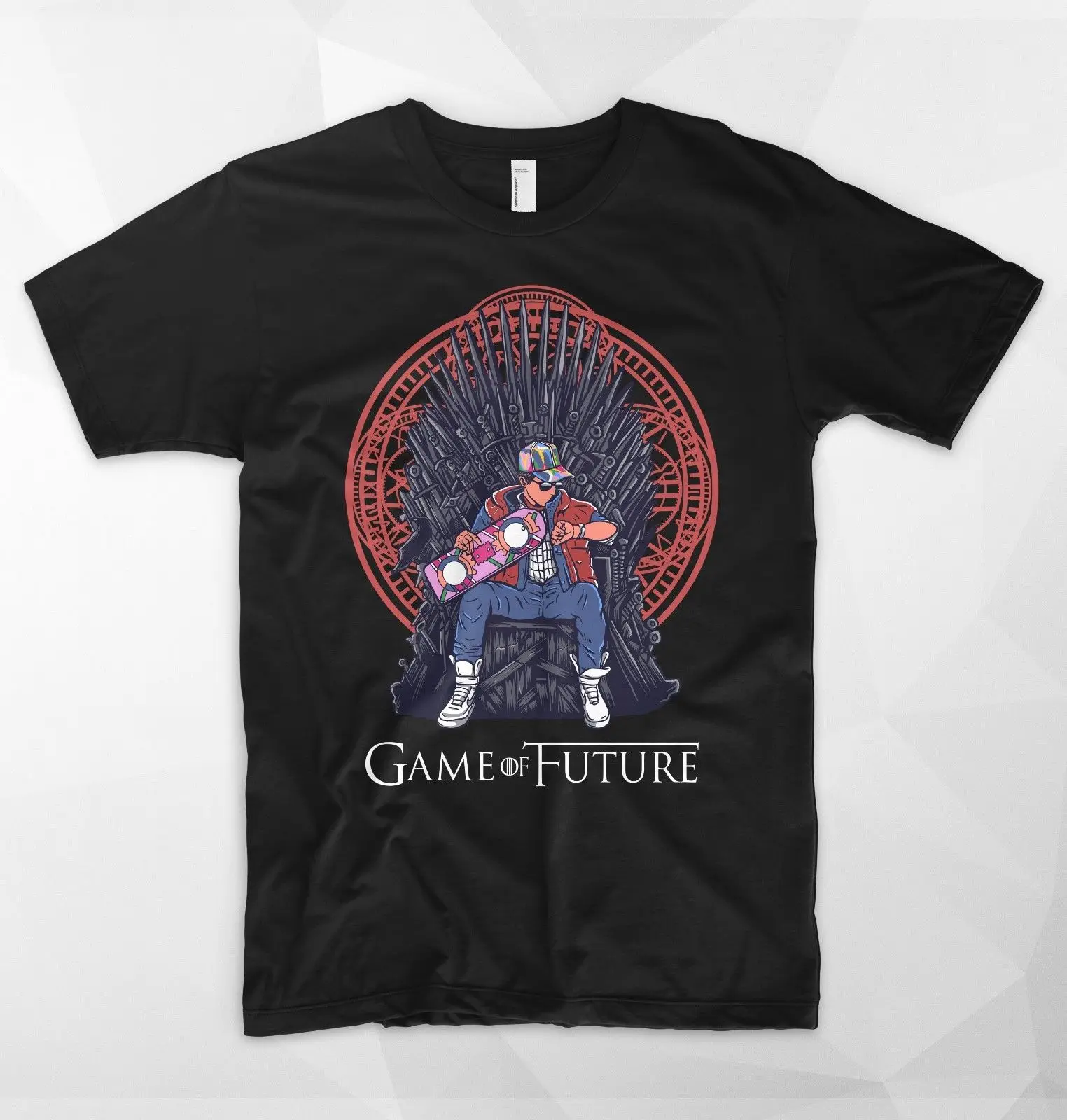 Назад в будущее футболка игры Трон Homies Jon Snow Daenerys Targaryen модный стиль мужская