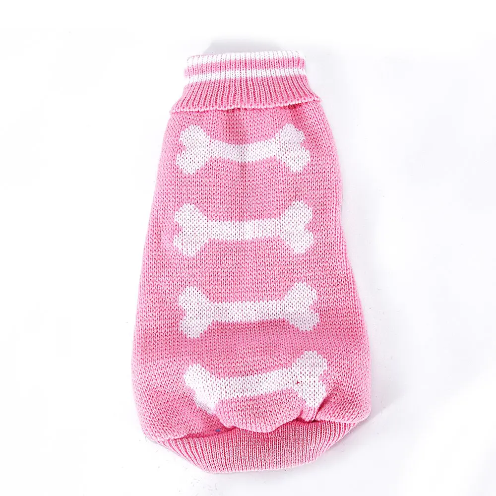 Bone Dog Clothes Cat Sweater Pet Jumper Puppy Winter Dogs Sweaters Cats Coat Toy Clothing Cute Little Dog Warm Sweater Cat KL020 1 (19)