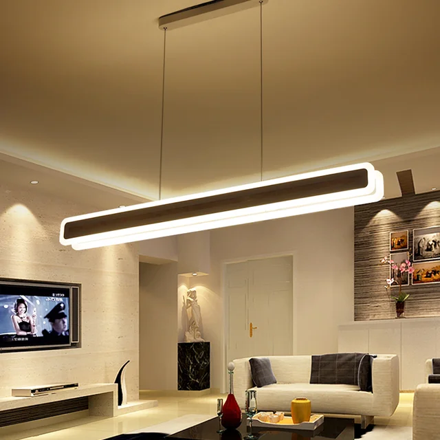 L40 120CM candelabro LED moderno luz para Comedor Cocina Lamparas De ... L40 120CM candelabro LED moderno luz para Comedor Cocina Lamparas De ...