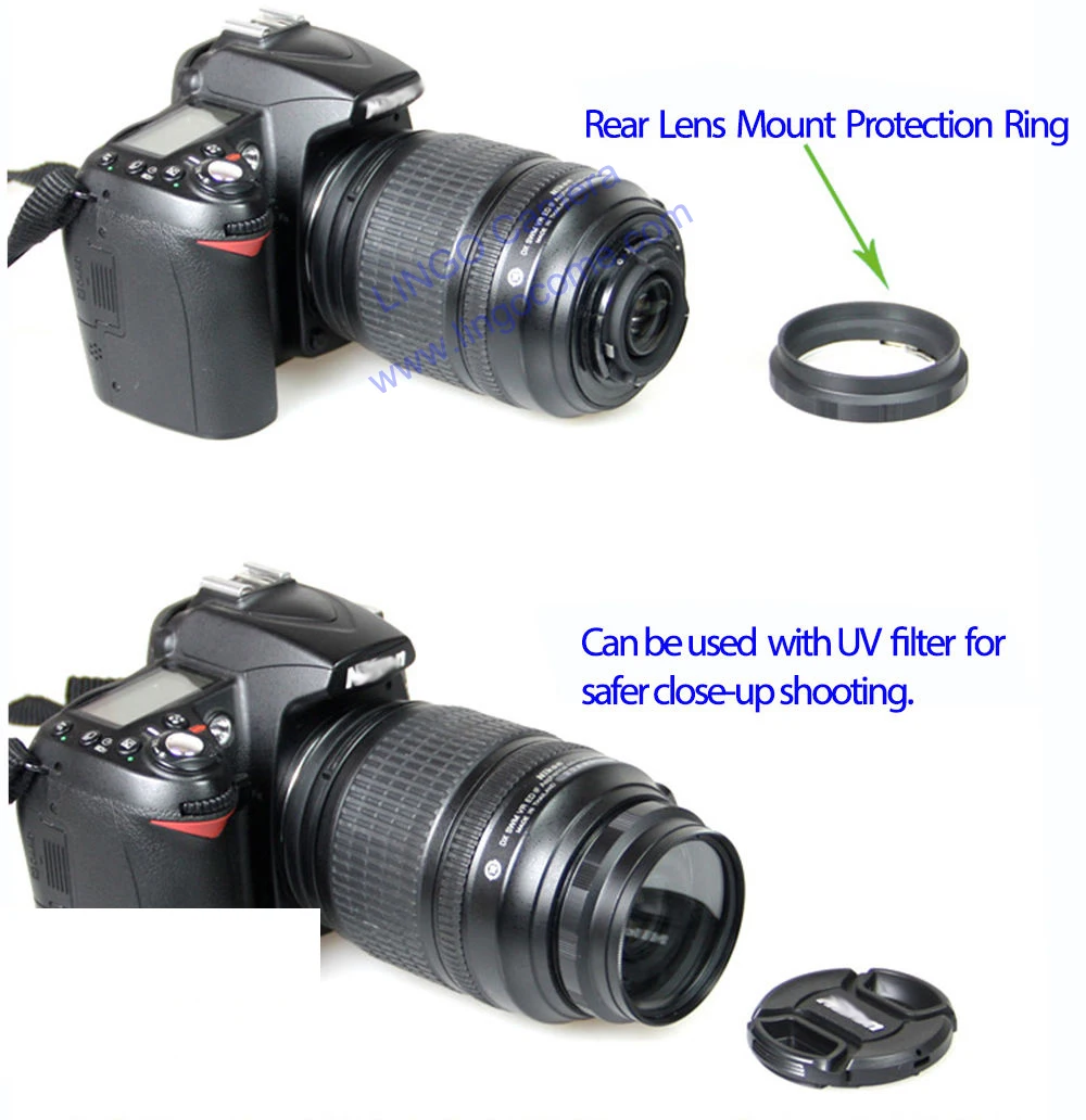 Кольцо защитное заднее металлическое для Камеры Pentax PK 58 мм|reverse lens ring|lens reversing