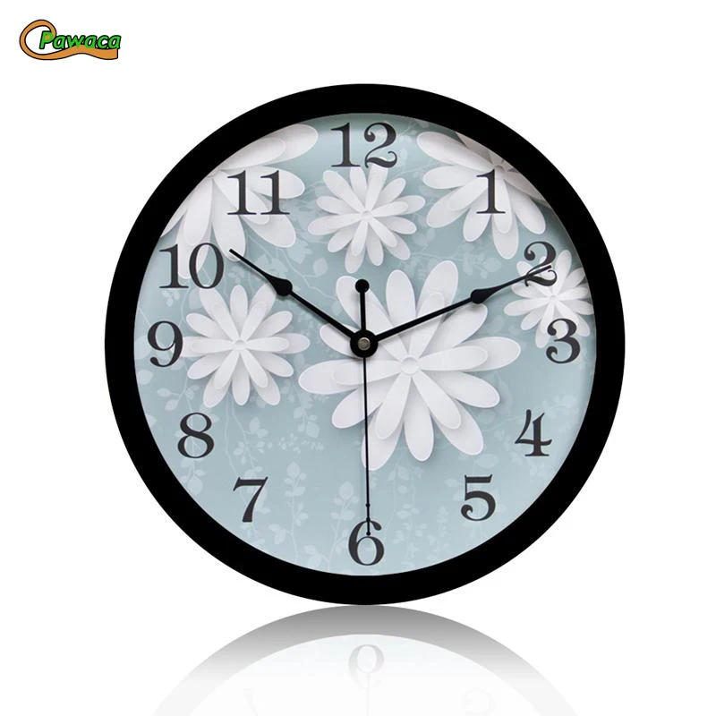 10 Inch Europe Wall Clock Modern Design Digital Wall Clock Silent