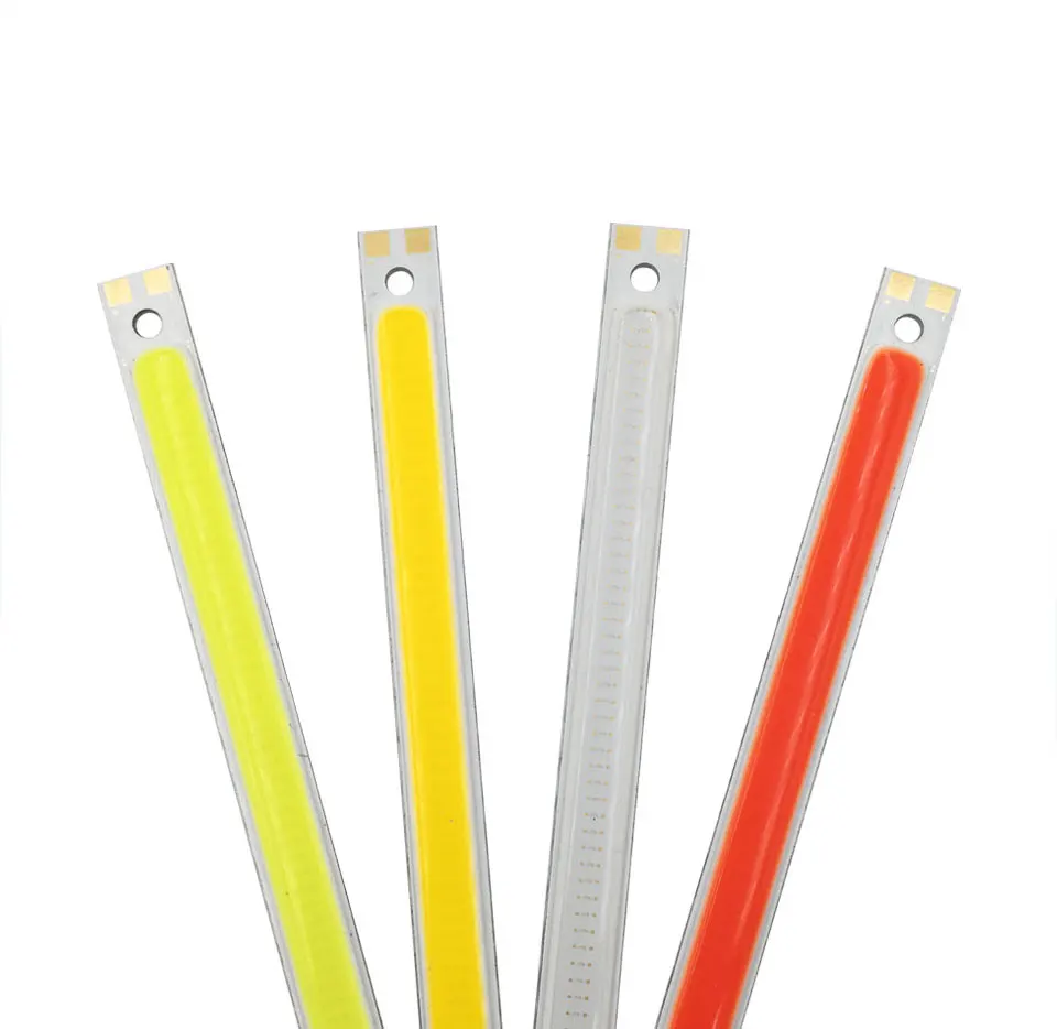 120mm 12v 10w 1000LM cob led light strip chip bulb lamp red blue white (2)