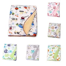 High Quality Soft Warm Fleece Newborn Baby Warm Soft Bassinet Blankets Cartoon Design Sleeping Swaddle
