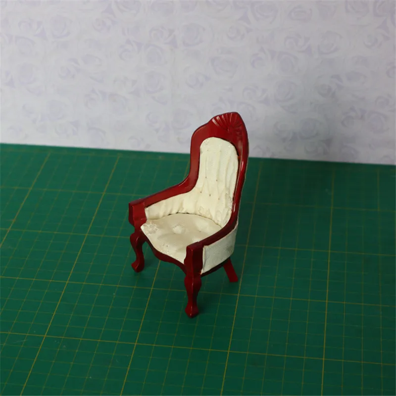 Doub K 1:12 furniture toy miniature doll wooden chair Doll house for girls children kid pretend play toys gifts free shipping Doub K 1:12 furniture toy miniature doll wooden chair Doll house for girls children kid pretend play toys gifts free shipping
