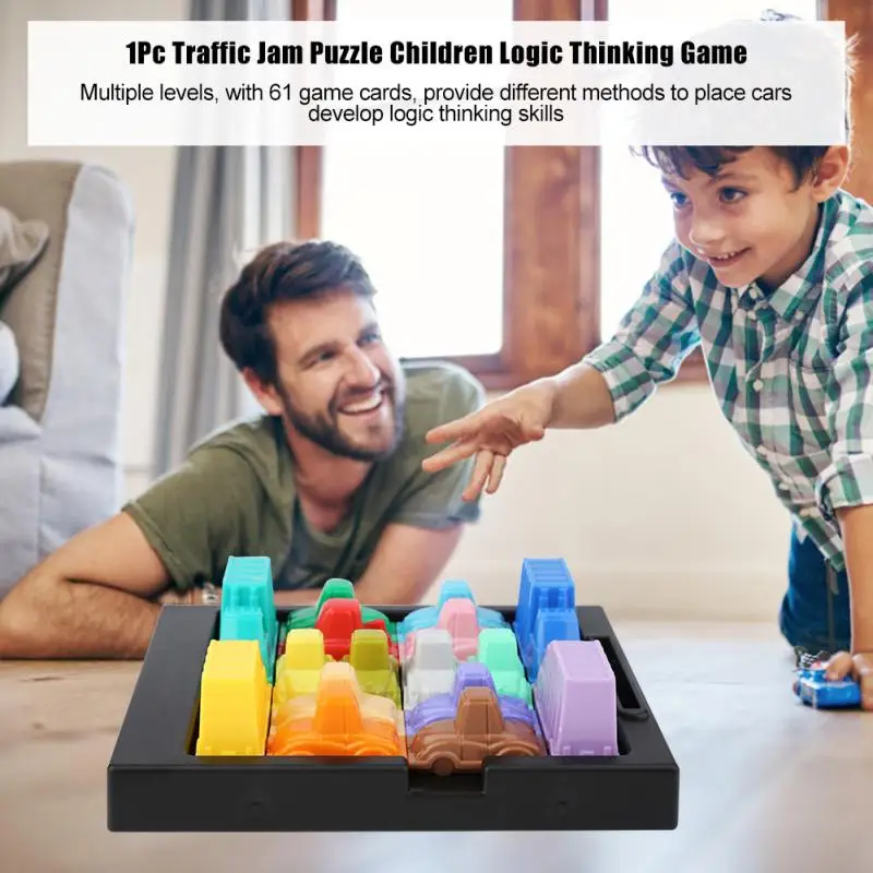 Baby Traffic Jam Puzzle Children Logic Thinking Clearance Game Puzzle