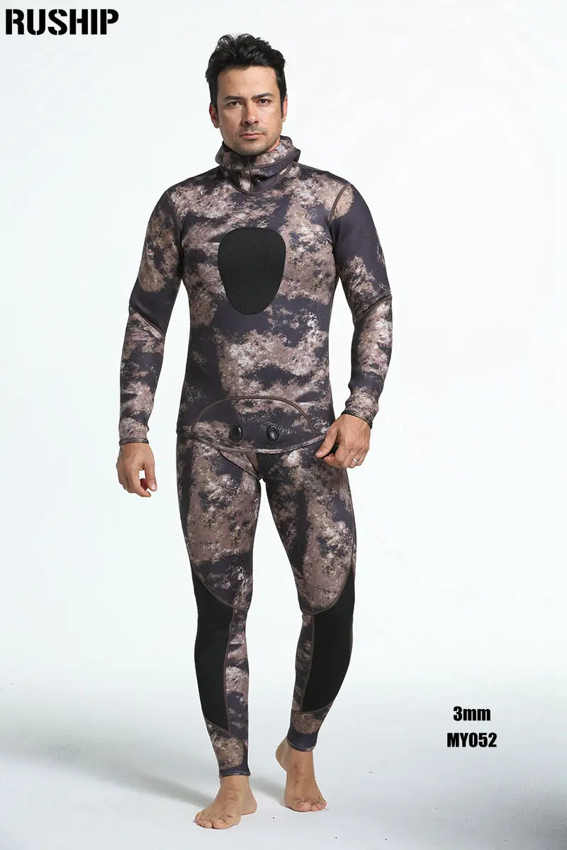 Профессиональный 3 мм водолазный костюм из неопрена для мужчин pesca Дайвинг Подводная охота гидрокостюм трубка купальник Раздельные Костюмы шляпа для серфинга