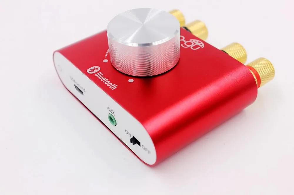 Мини hifi-усилитель 50 Вт+ 50 Вт стерео Bluetooth аудио Мощность усилитель для наушников 12 V-24 V