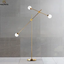 Нордическая современная напольная лампа, золотые напольные лампы для гостиной, Светильники для спальни, прикроватная подставка, лампа для внутреннего декора, осветительные приборы