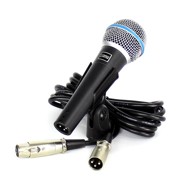 Beta58A Handheld Wired Mic Vocal Dynamic Microphone Professional