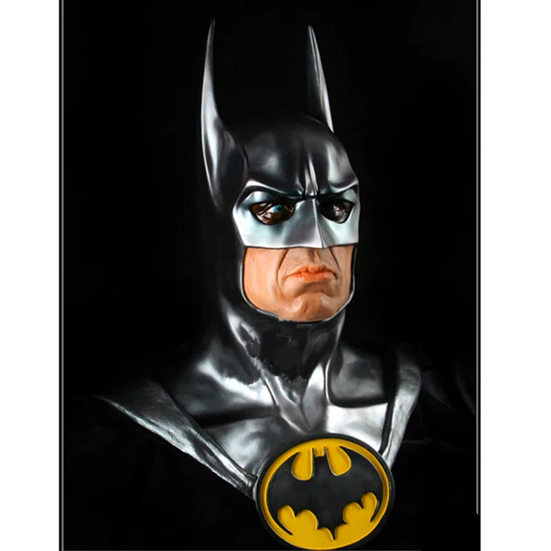 

Batman Bust Dark Knight 1/1 Avengers:Infinity War Superhero Bruce Wayne DC Comics Head Portraits Action Figure Toy G2354