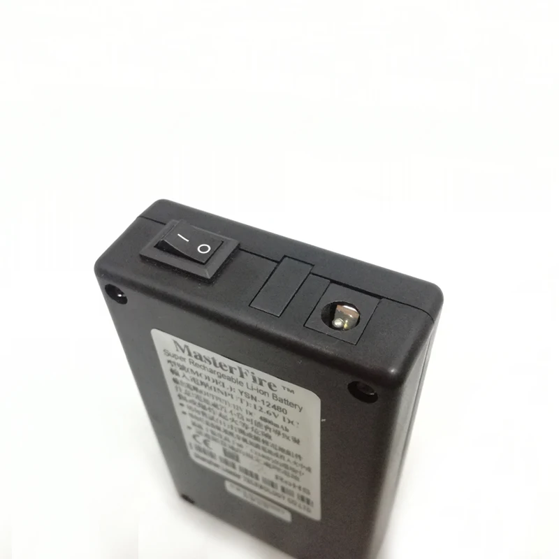 MasterFire YSN 12480 Портативный DC 12 В 4800 мАч перезаряжаемый литий ионный аккумулятор для