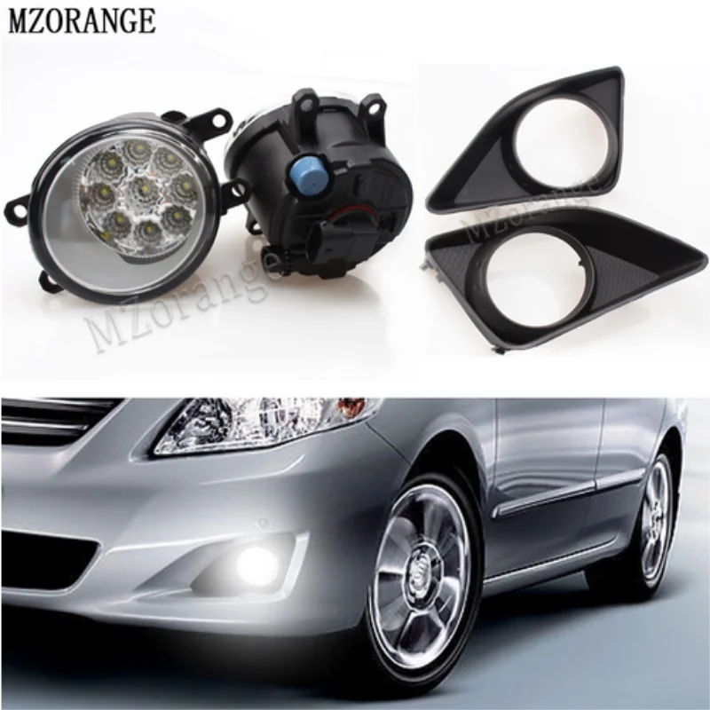 9LED Fog Lights Fog font b Lamp b font Assembly Super Bright Fog Light for Toyota
