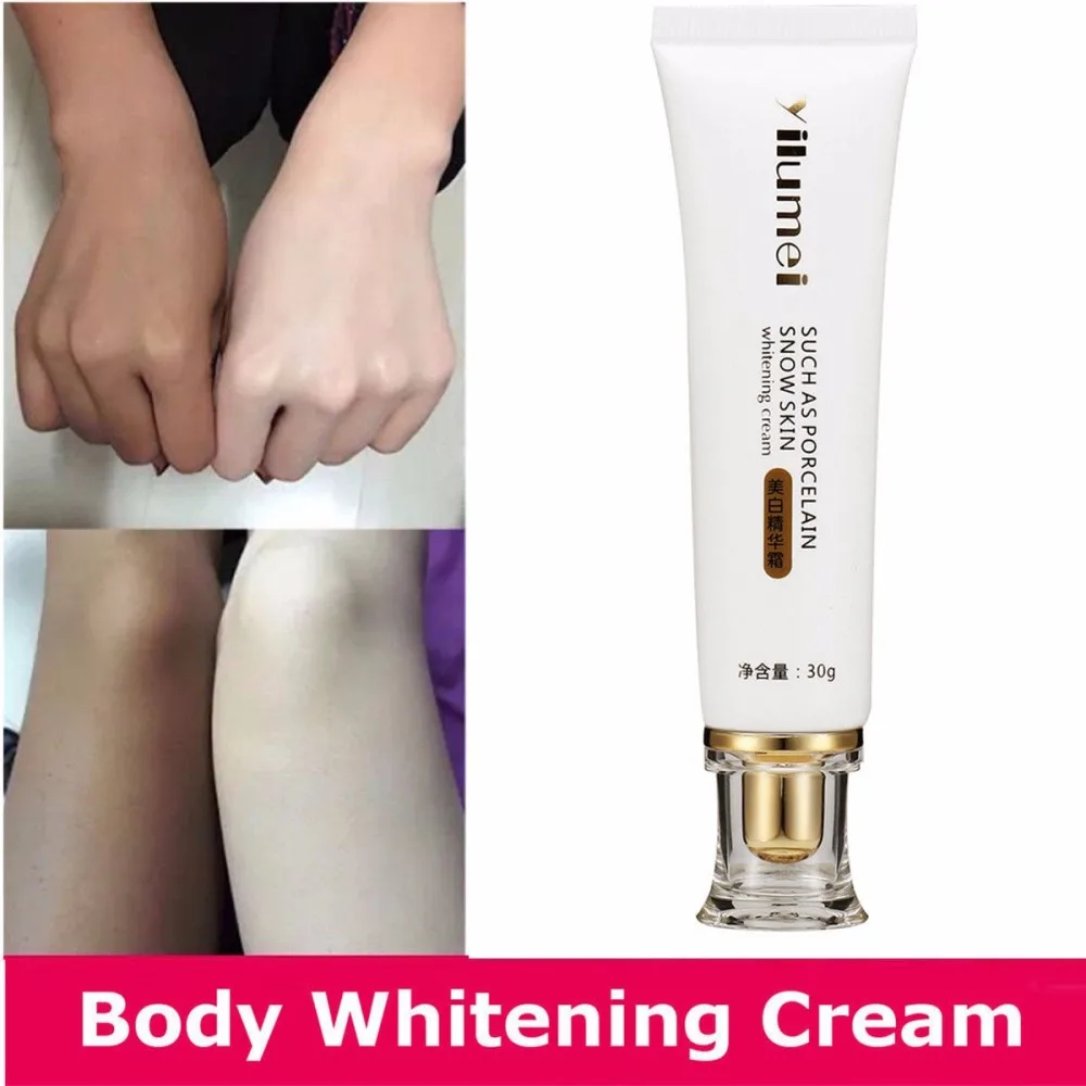 DropShipping Whitening Cream Skin Bleaching Whole Body Lotion Legs Knees Private Parts Body Whitening Essence Cream