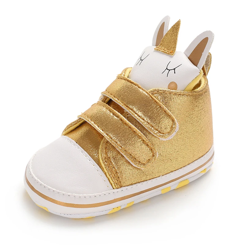 CANIS с заячьими ушками; одежда для малышей для мальчиков и для девочек на мягкой подошве детские пинетки для малышей Спортивная обувь анти-скольжения Высокое качество туфли для новорожденных