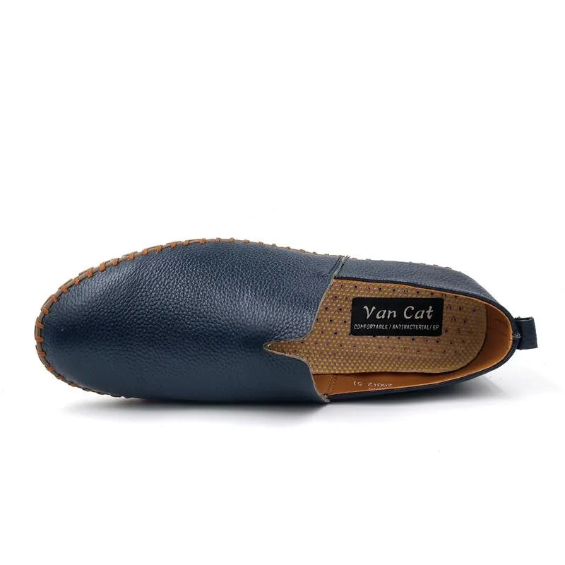 VANCAT Big Size Men Genuine Leather Shoes Slip On Black Shoes Real Leather Loafers Mens Moccasins Shoes Italian Designer Shoes VANCAT Big Size Men Genuine Leather Shoes Slip On Black Shoes Real Leather Loafers Mens Moccasins Shoes Italian Designer Shoes