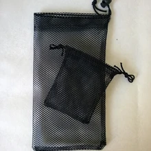 CBRL100pcs/лот сетчатый мешок с кулиской сетчатая корзина для нижнего белья сетчатая сумочка для подарков логотип на заказ для подарочной обуви телефон ювелирные изделия