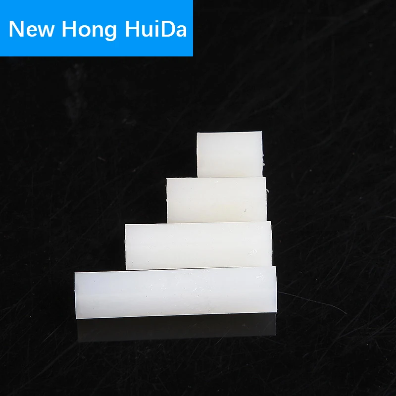 

M3 White Hex Nylon Standoff Male Female Plastic Mount Hexagon Threaded PCB Motherboard Spacer Pillar Boards Bolt Screw Nut M3*L