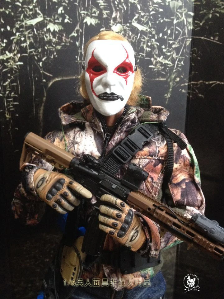 Новинка deliced 1/6 Scale Slipknot jim root мини маска для коллекции вентиляторов|mini mask|masks