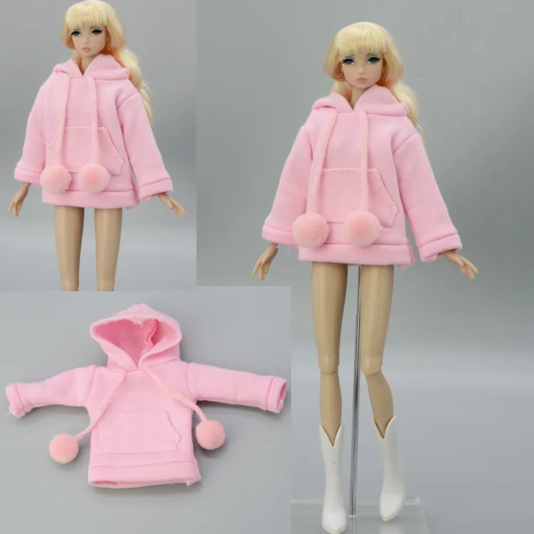 Новинка 2019 зимняя одежда розовое пальто для 1/6 BJD Xinyi FR ST Blythe кукла Барби