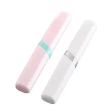 PBT набор для чистки зубов Портативный походный футляр для зубной щетки пластиковый держатель в туалет зубная паста крышка наружные туристические принадлежности