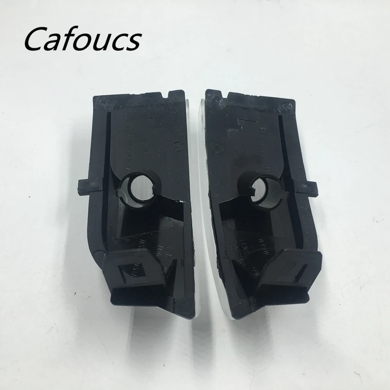 Cafoucs 2 шт./пара RH и LH боковые светодиодные лампы с поворотным сигналом зеркальные