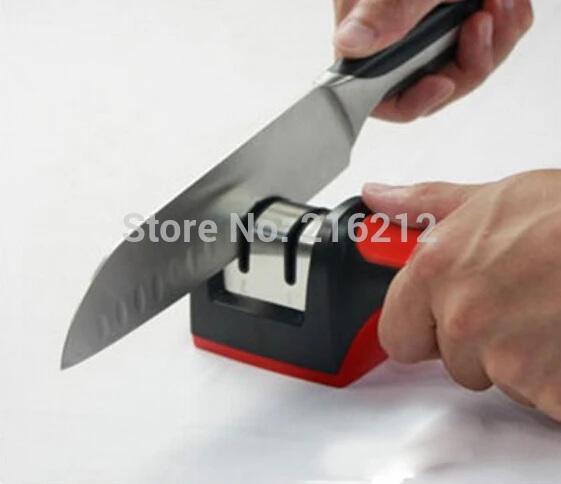 Новое поступление два этапа Алмазная и керамическая кухня для заточки ножей камень бытовой нож точилка Кухонные ножи инструменты