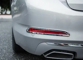 

For BMW 5 Series 2017-2018 G30 ABS Rear Fog Light Lamps Cover Trim 2PCS