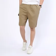 Плюс Размеры 3XL 4XL 5XL 6XL Для мужчин Повседневное прямые Повседневное шорты-карго 28