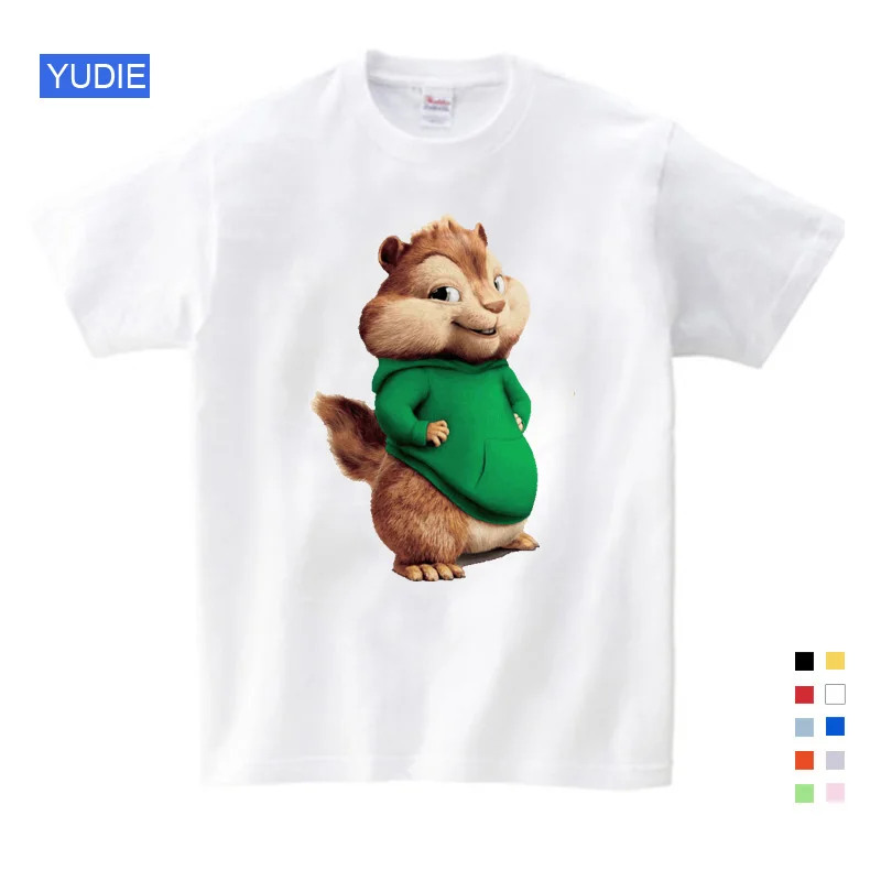 

Fashion Hot Sale ! New Alvin and The Chipmunks Boys Tops Girls Tops Costume Alvin Costume Kids Costume Free Shipping YUDIE