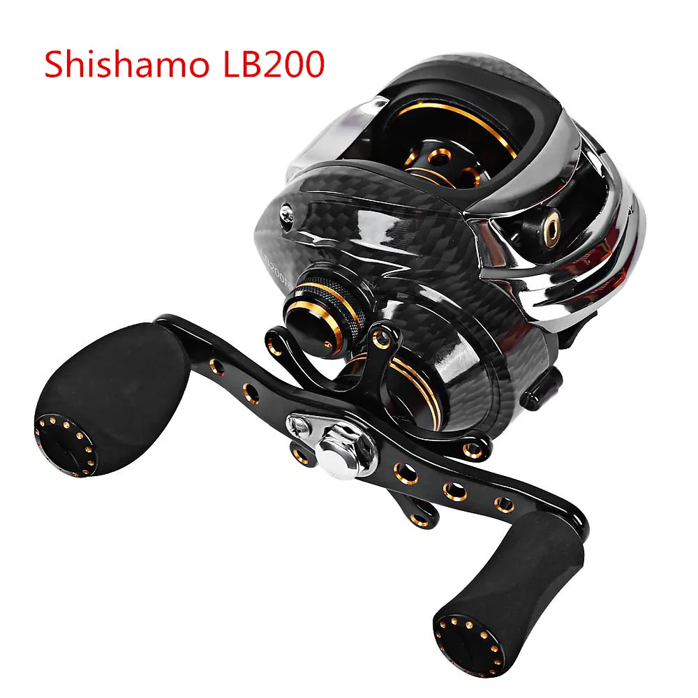 Shishamo LB200 Left Hand Right Hand Fishing Bait Casting Reel with One Way Clutch Ultra Light Fishing Reel Baitcaster Coil Shishamo LB200 Left Hand Right Hand Fishing Bait Casting Reel with One Way Clutch Ultra Light Fishing Reel Baitcaster Coil