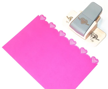 

free shipping new arrival large heart fancy embossing punches scrapbooking punch for paper crafting projects