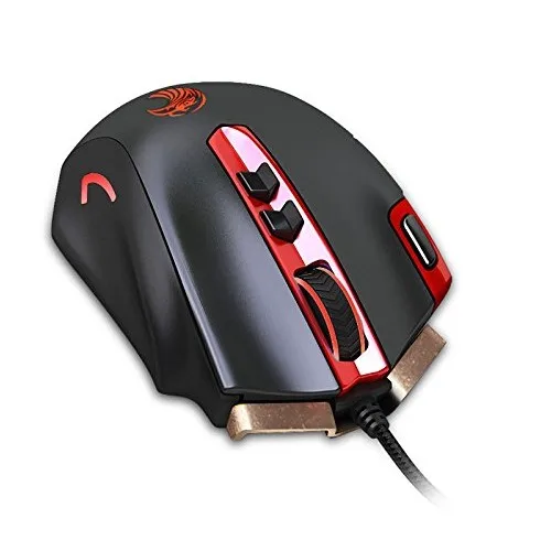 Professional Wired Gaming Mouse 8 Buttons 4000 DPI Optical Game Mice With Colorful LED Backlit For 